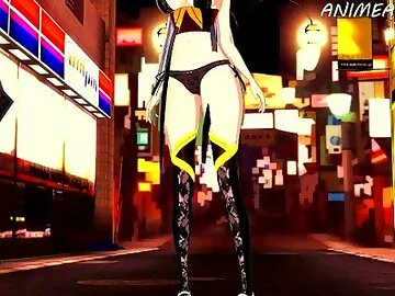Daki in Demon Form Squeeze Your Big Cock Between Her Legs - Demon Slayer Hentai