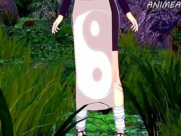 SASUKE IS CONVINCED BY TAYUYA TO JOIN OROCHIMARU - NARUTO HENTAI