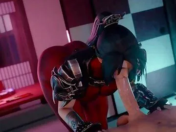 [Soul Calibur] Thicc Taki Gives Me Fellatio & Thigh Job - Happy Ending