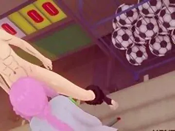 Kimetsu No Yaiba Hentai - Mitsuri Suck and is Fucked by Inosuke - Demon Slayer