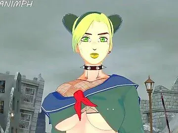 Jojo Bizarre Adventure Jolyne Cujoh Hentai 3d Uncensored