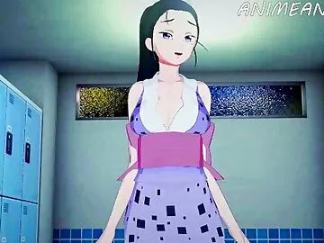 Fucking Hinatsuru from Demon Slayer Hentai
