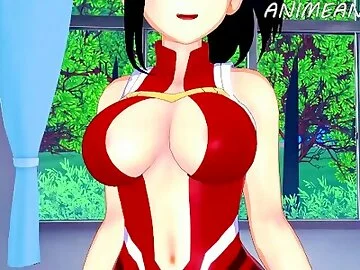 My Hero Academia Hentai - Shoto Todoroki Fucks Momo Yaoyorozu