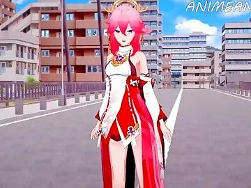 GENSHIN IMPACT YAE MIKO HENTAI