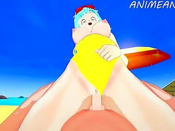 DRAGON BALL MARON HENTAI