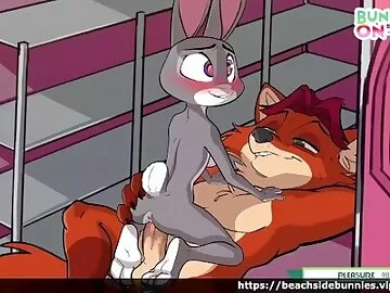 Judy Hopps x Gideon - Bunnycop v4.0
