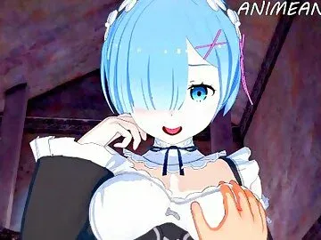 RE ZERO REM HENTAI