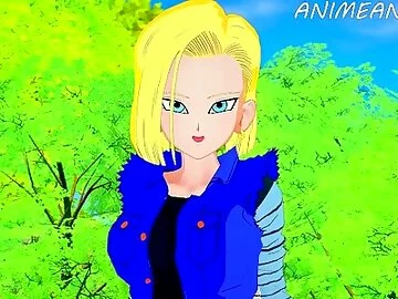 DRAGON BALL Z C18 HENTAI