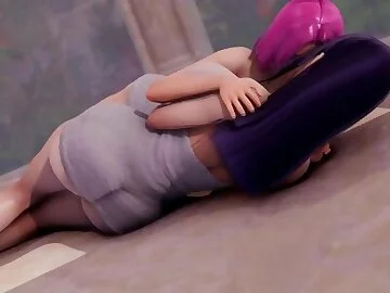 Futa Sakura Fucks Hinata In The Bath