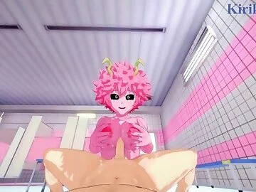 Mina Ashido and I have Intense sex - My Hero Academia POV Hentai