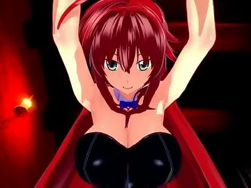 Hentai POV Feet Rias Gremory Bunnysuit High School DxD