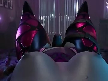 Widowmaker rubbing POV