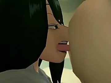 Froppy gives Deku a rimjob (by Greatm8)
