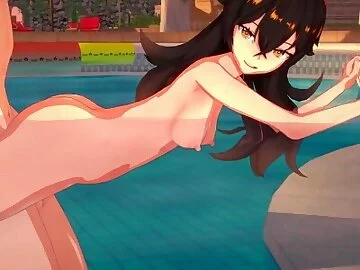 Nymph Amber is ADDICTED to YOUR DICK Hentai Genshin Impact POV