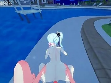 AYAKA KAMISATO FIRST TIME ANAL HENTAI GENSHIN IMPACT