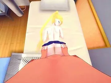 Sailor Moon Sex with a Beautiful Girl. (3D Hentai)