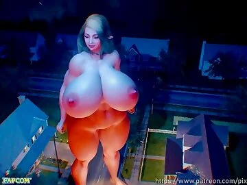 Elf Queens Power (Growth Animation)