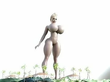 Afternoon stretch (giantess growth)