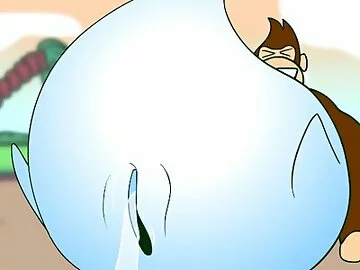 DONKEY KONG FUCKS BOO LITTLE PUSSYHOLE! Rule34 Animation