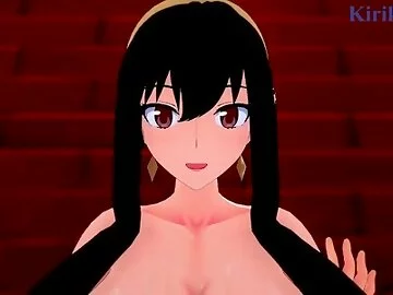 Yor Forger and I have intense sex in a secret room. - SPY&times;FAMILY POV Hentai