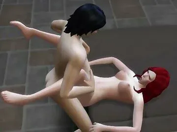 Black Widow having sex with Loki - Parody Animation