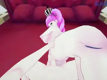 Perona and I have intense sex in the bedroom. - One Piece POV Hentai