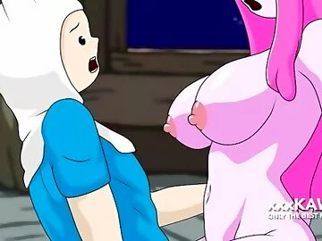 Adventure Time - Princess Bubblegum fucks with Finn the human (cartoon porn)