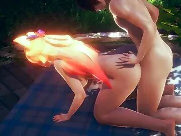 LOL Hentai - Ahri And Syra Threesome with amazing sex