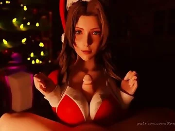 Aerith is making you a Christmas present