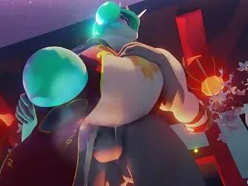 MLP Princess Celestia Fucking face to face in a tight Chinese Dress creampied Anthro x Anthro furry