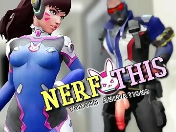 D.VA BALLBUSTING - Nerf This!