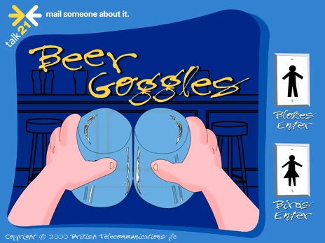 Beer goggles