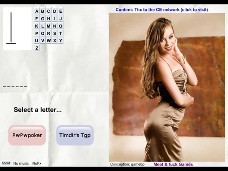 De-robe Hangman with Capri Anderson