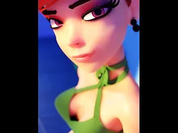 Vicky gives a BJ on the floor (BlenderKnight, ThePerfectSinTM)