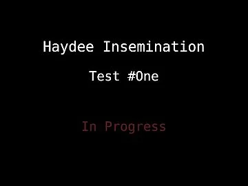 Ebony Haydee Insemination