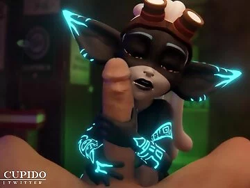 Tristana Enjoy Big Dick [Grand Cupido]( League of Legends )