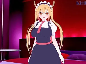 Tohru and I have intense sex at a love hotel. - Miss Kobayashi's Dragon Maid Hentai