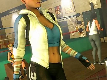 Robot at the Gym By BlueSKull29 (Reupload)