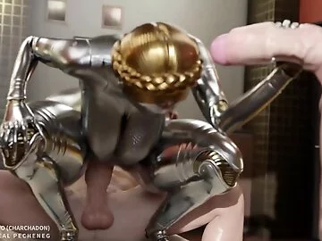 Atomic Heart Balerina doing anal