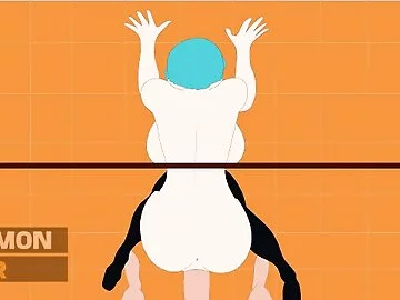 Bulma gets fucked in gloryhole!