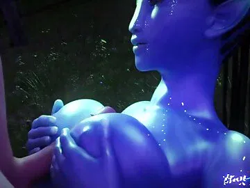 Avatar Neytiri titjob
