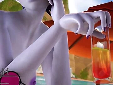Raven Fucking At The Beach