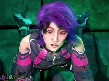 The Wraith & Yui Kimura starring in Biker Girl!! (Dead by Daylight)