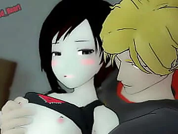 Jaune Takes Ruby's Virginity