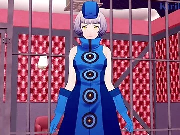 Elizabeth and I have intense sex in a secret room. - Persona 3 Hentai
