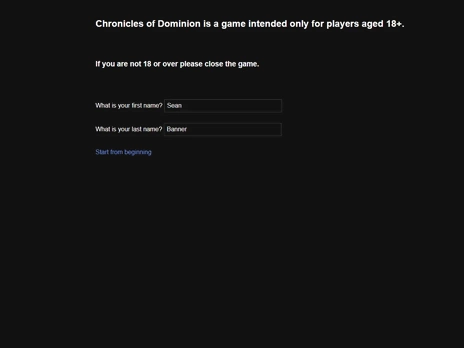 Chronicles Of Dominion