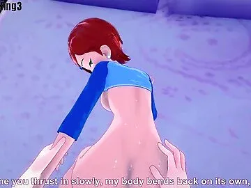 Gwen Tennyson masturbing so i help her / Ben10 / DC universe