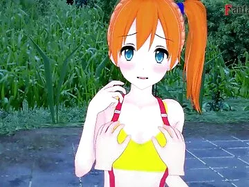 Misty fucking / Pokemon / Uncensored Hentai POV and normal / Full video