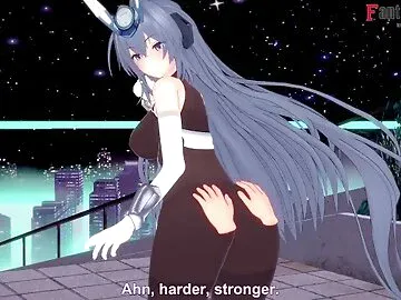 New Jersey fucking / Azur Lane / Full Hentai video POV and normal
