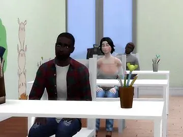 SAILOR MOON CHEATING ON BOYFRIEND WITH TWO CLASSMATES